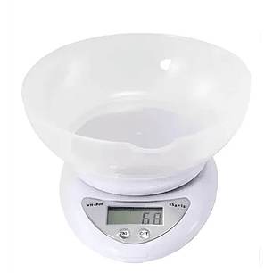 Balanza de Cocina + Bowl 5 Kilos