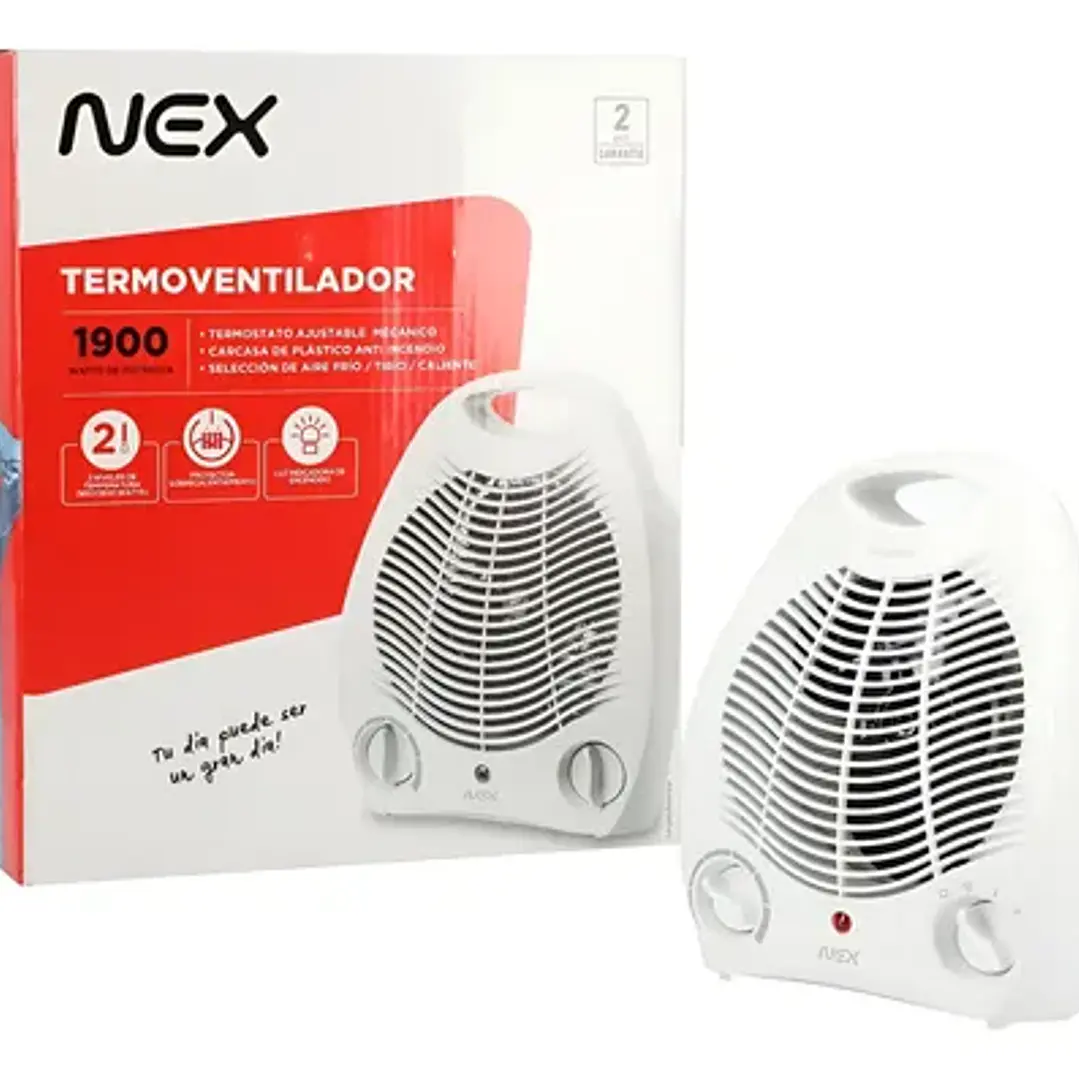 Termoventilador Eléctrico Nex 1900W 1