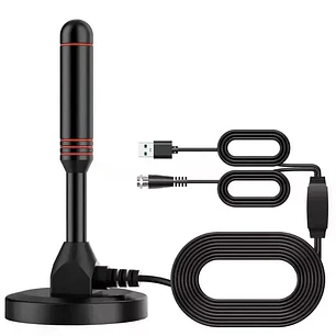 Antena TVD con Amplificador USB Macrotel