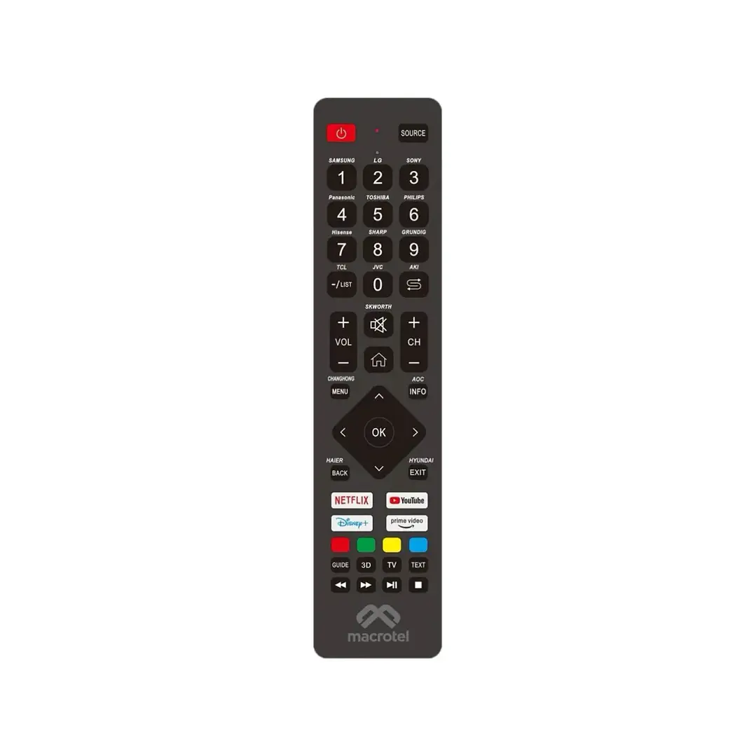 Control Remoto Universal Macrotel para Smart TV 2