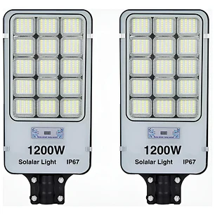 Foco Led Solar Exterior 1200W