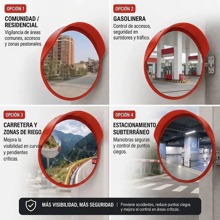 Espejo Convexo 60 Centímetros Exterior 5