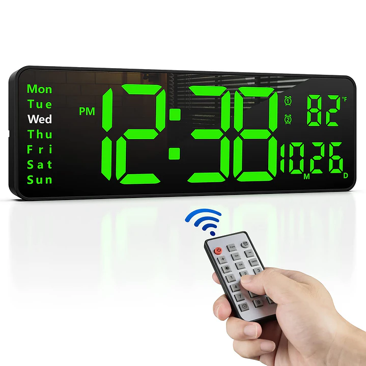 Reloj de Pared Digital Led  1