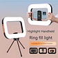 Aro de Luz Led Cuadrado Recargable - Miniatura 3