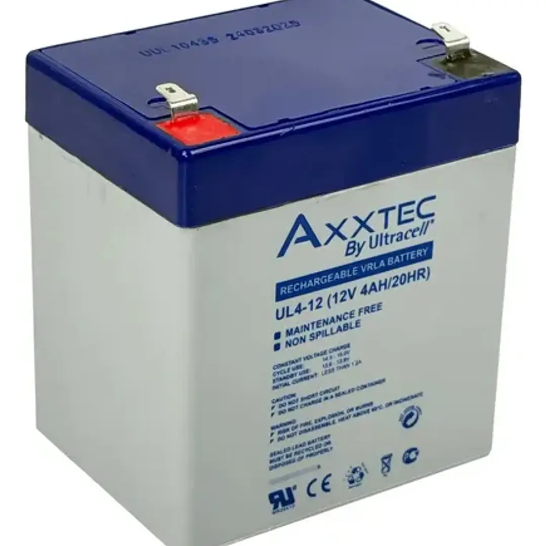 Batería 12V 4Ah Axxtec Ultracell 1