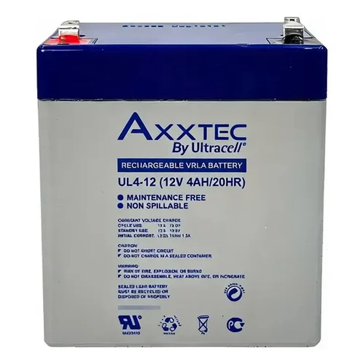 Batería 12V 4Ah Axxtec Ultracell 2