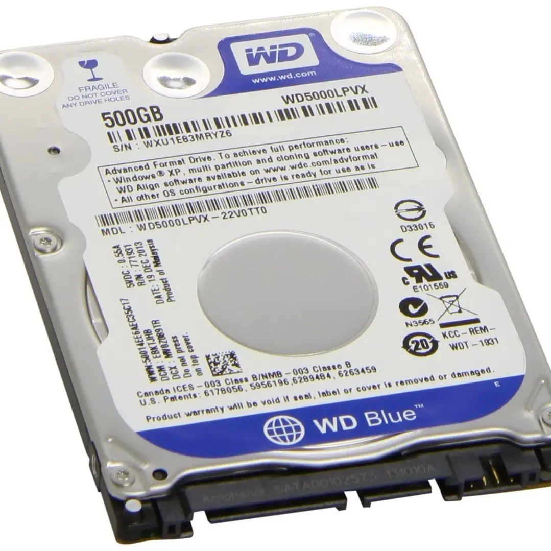 Disco Duro Interno 500GB 2.5
