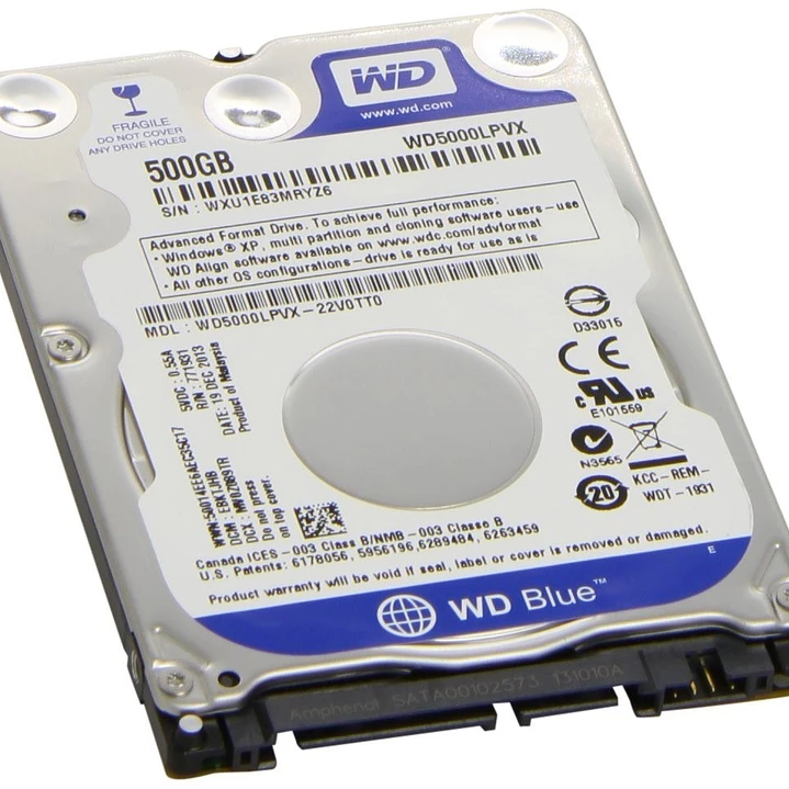 Disco Duro Interno 500GB 2.5