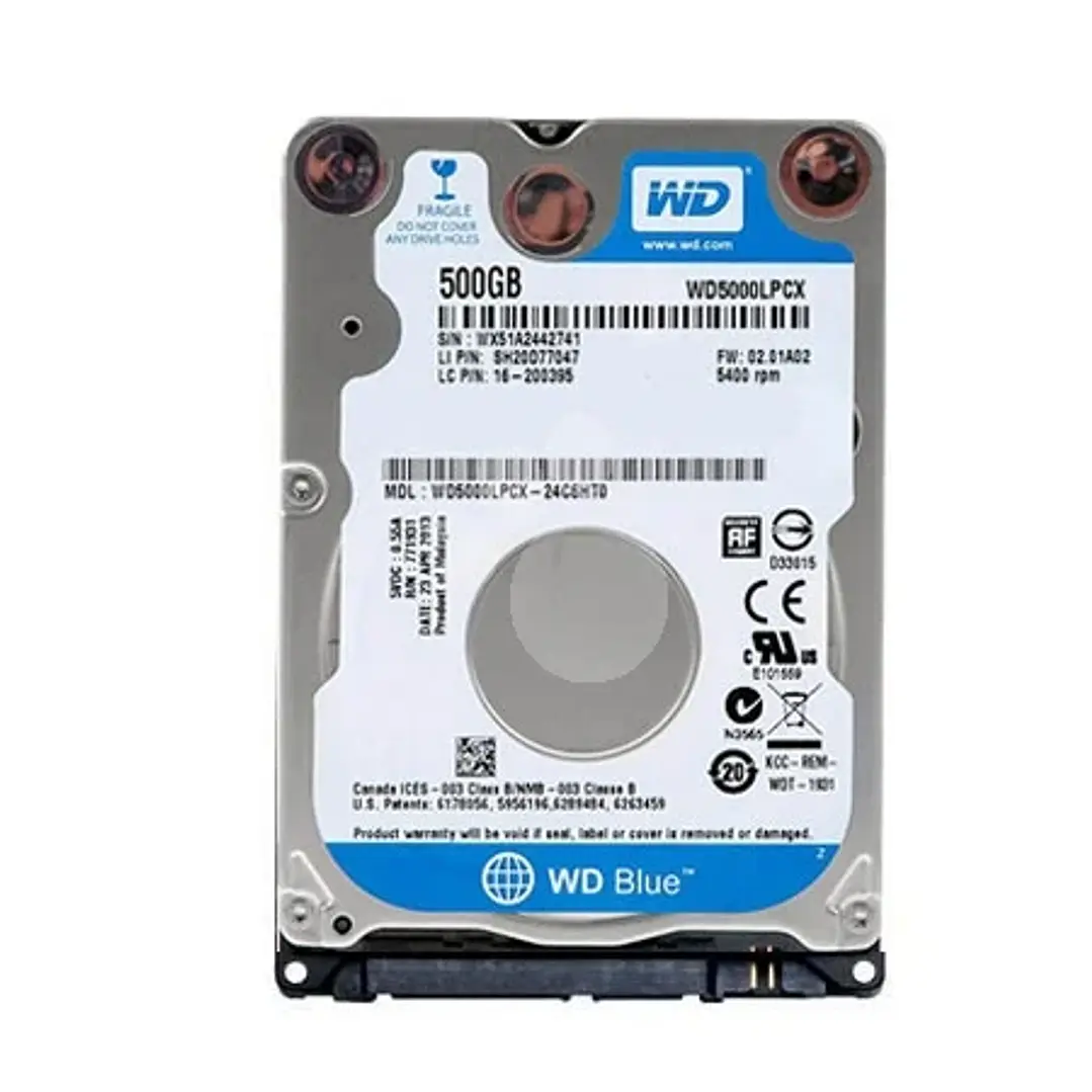 Disco Duro Interno 500GB 2.5