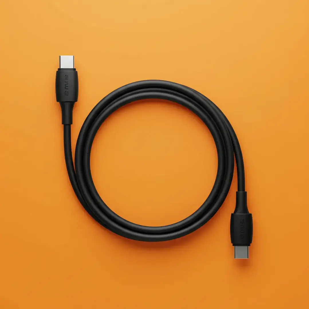 Cable AIWA Tipo C a Tipo C 1,2 Metros 2