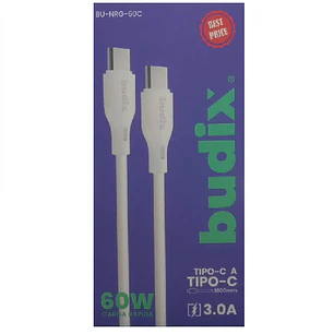 Cable Tipo C a Tipo C Budix 3.0A