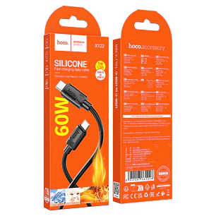 Cable Tipo C a Tipo C Hoco Silicone X122