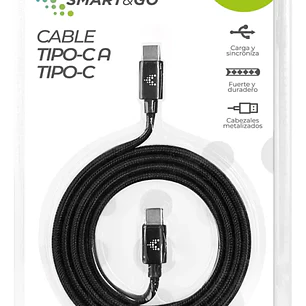 Cable Tipo C a Tipo C Smart&Go