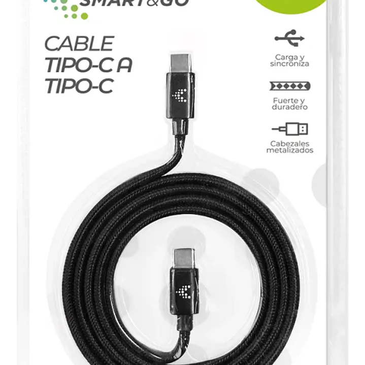 Cable Tipo C a Tipo C Smart&Go 1