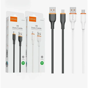 Cable Micro USB Vidvie V8 3A 1 Metro
