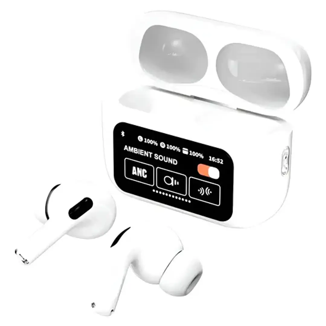 Audífono Bluetooth ANC/ENC Pantalla Táctil 1