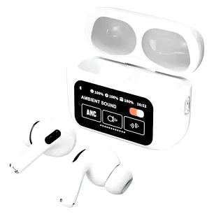Audífono Bluetooth ANC/ENC Pantalla Táctil