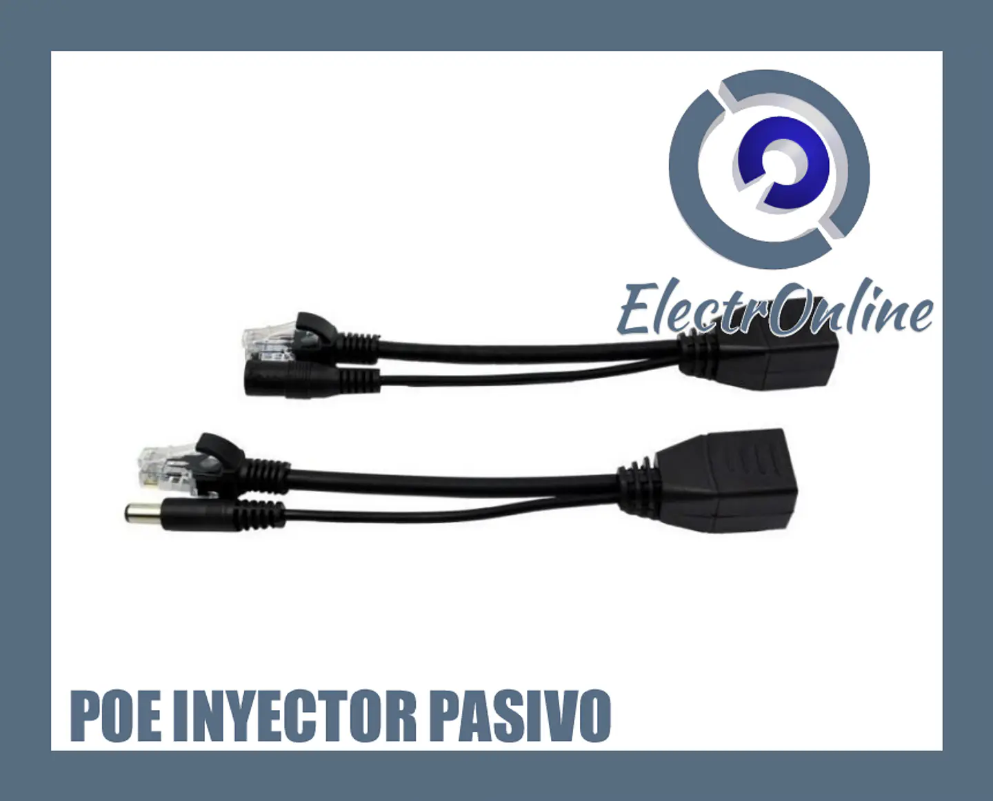 Cable POE pasivo para cámaras y dispositivos de red 7
