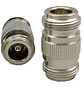 Conector adaptador tipo N Hembra/Hembra - Miniatura 2