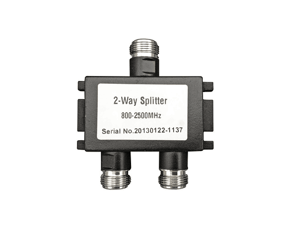 Divisor de potencia de 2 vías Splitter 700-2600 Mhz