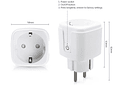 Interruptor Inteligente WiFi Inalámbrico Smart PLUG APP Tuya Dómotica