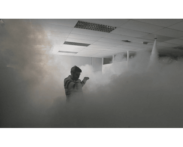 Generador de Niebla Disuasivo Antirrobo Alarma de Humo 100m2