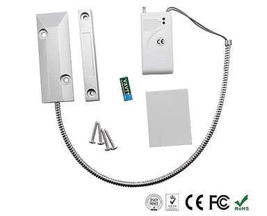 Sensor magnético para persianas negocios Metálico inalámbrico para Alarma GSM