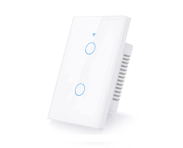 Interruptor Inteligente WiFi Táctil Doble - Smartfy