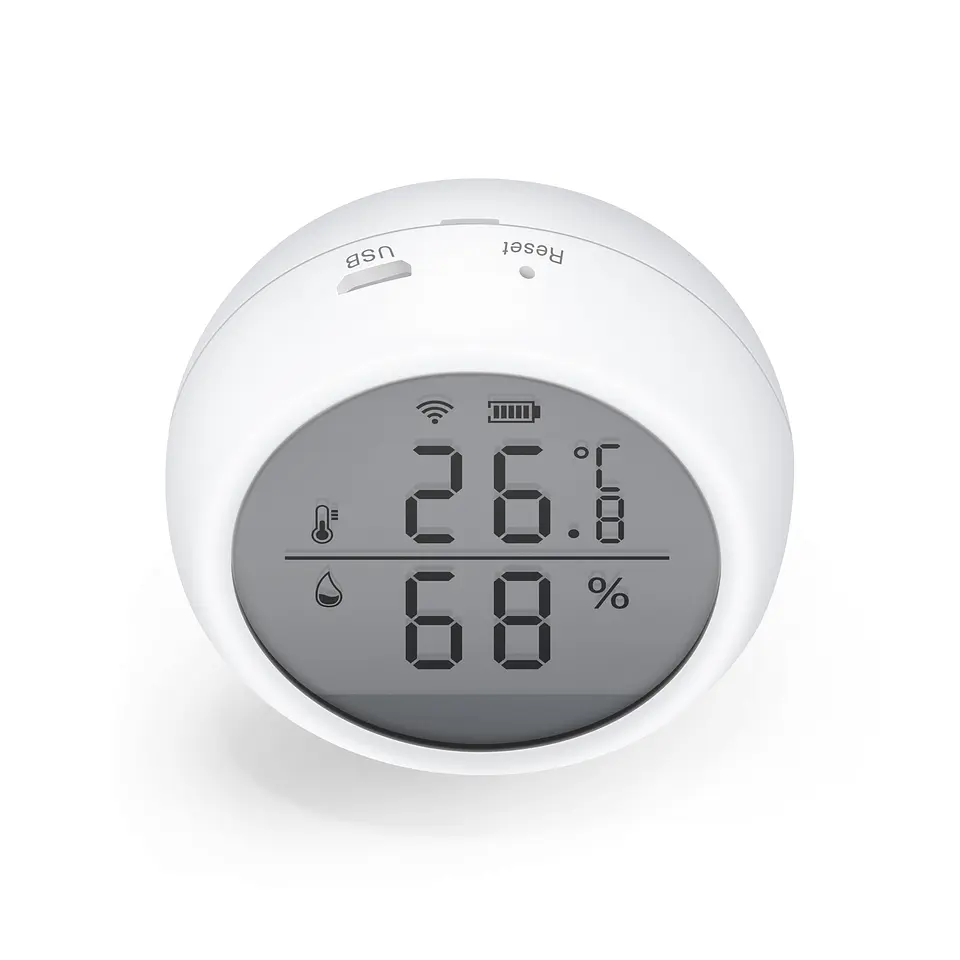 Sensor inteligente temperatura humedad WiFi 7