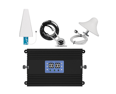 Repetidor de señal GSM 2G Y 3G Con indicador LCD de señal GSM Dual Bandas 850/1900