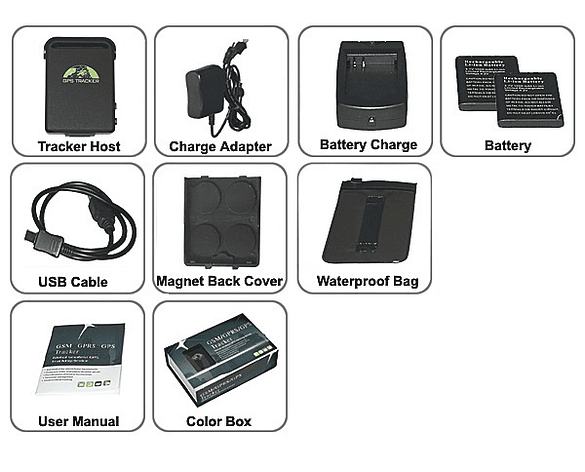 Coban GPS 102B Tracker GSM Rastreador para Vehículo