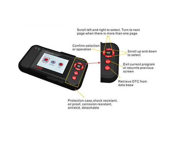 Scanner Automotriz Launch Creader Viii Español Diagnostico Obd2 OBD II/EOBD/CAN MOTOR - TRANSMISIÓN - ABS Y SRS