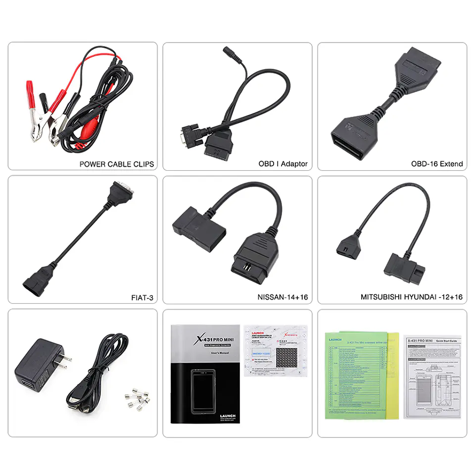 Escáner Automotriz Multimarca Profesional Launch X431 PRO MINI Español 7