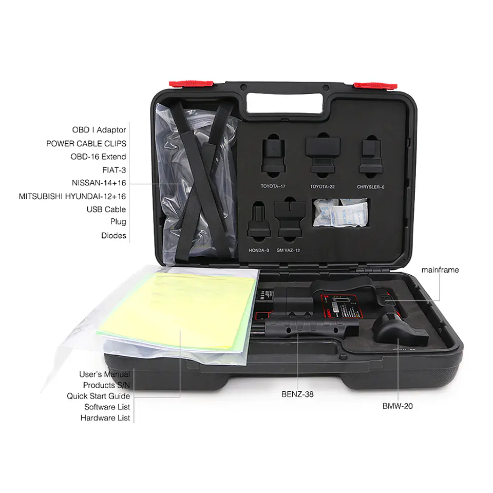 Escáner Automotriz Multimarca Profesional Launch X431 PRO MINI Español 8