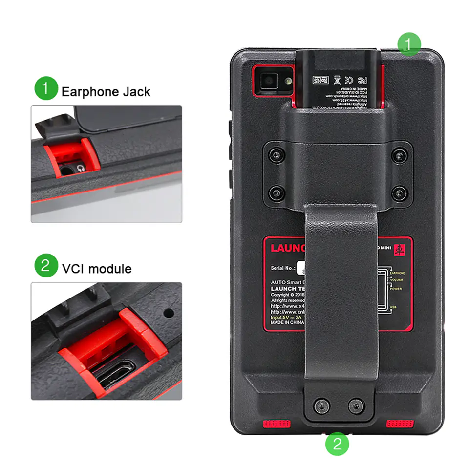 Escáner Automotriz Multimarca Profesional Launch X431 PRO MINI Español 9