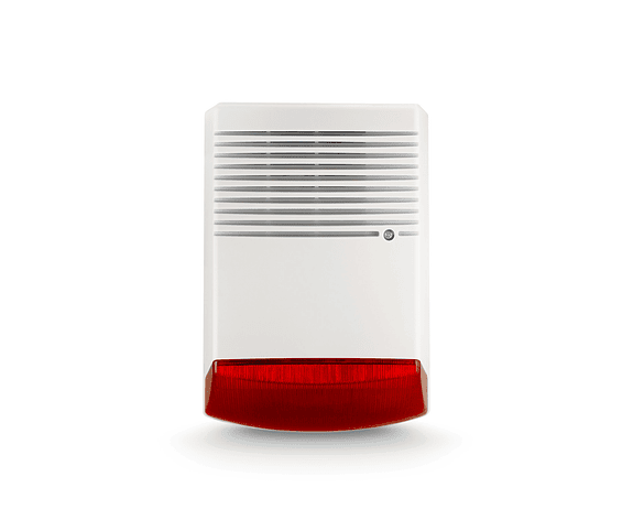 Alarma Sirena Comunitaria 130db 50w con 4 Botones de Panico SOS