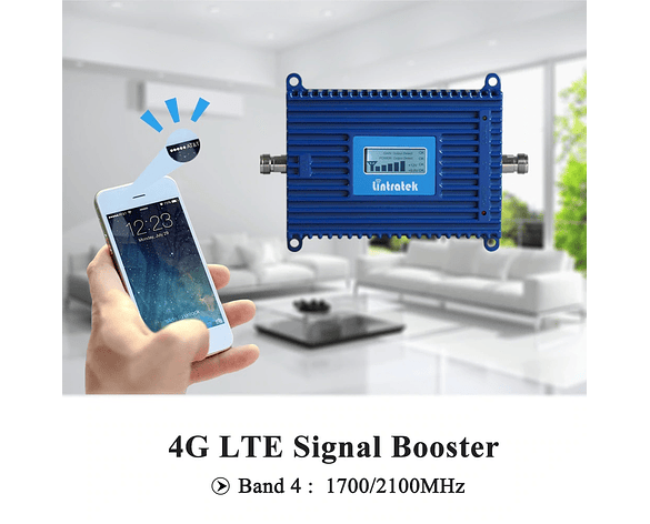 Repetidor de Señal para WOM 3G y 4G 1700/2100MHz AWS (Banda 4) - Solo Consola