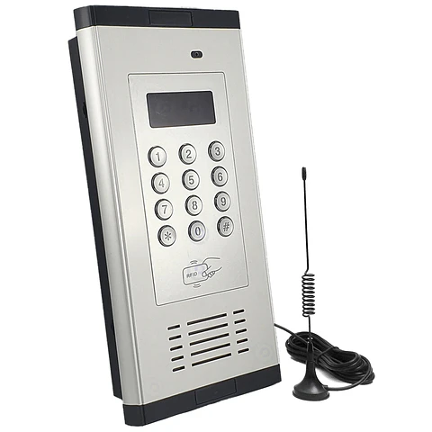 Citófono GSM 4G/LTE (VoLTE) Inalámbrico para 200 Viviendas con Doble Apertura – Control de Acceso sin Cables