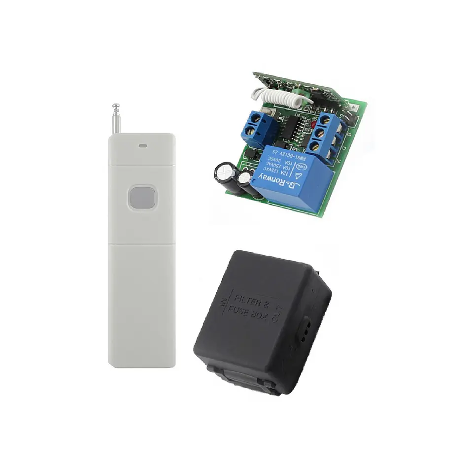 Sistema de control remoto inalámbrico 3000M 12V 1