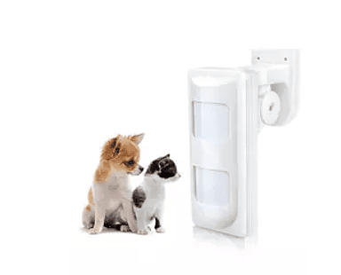 Detector infrarrojo inteligente con cable, dispositivo de alta calidad, 4 Tech, con inmunidad para mascotas