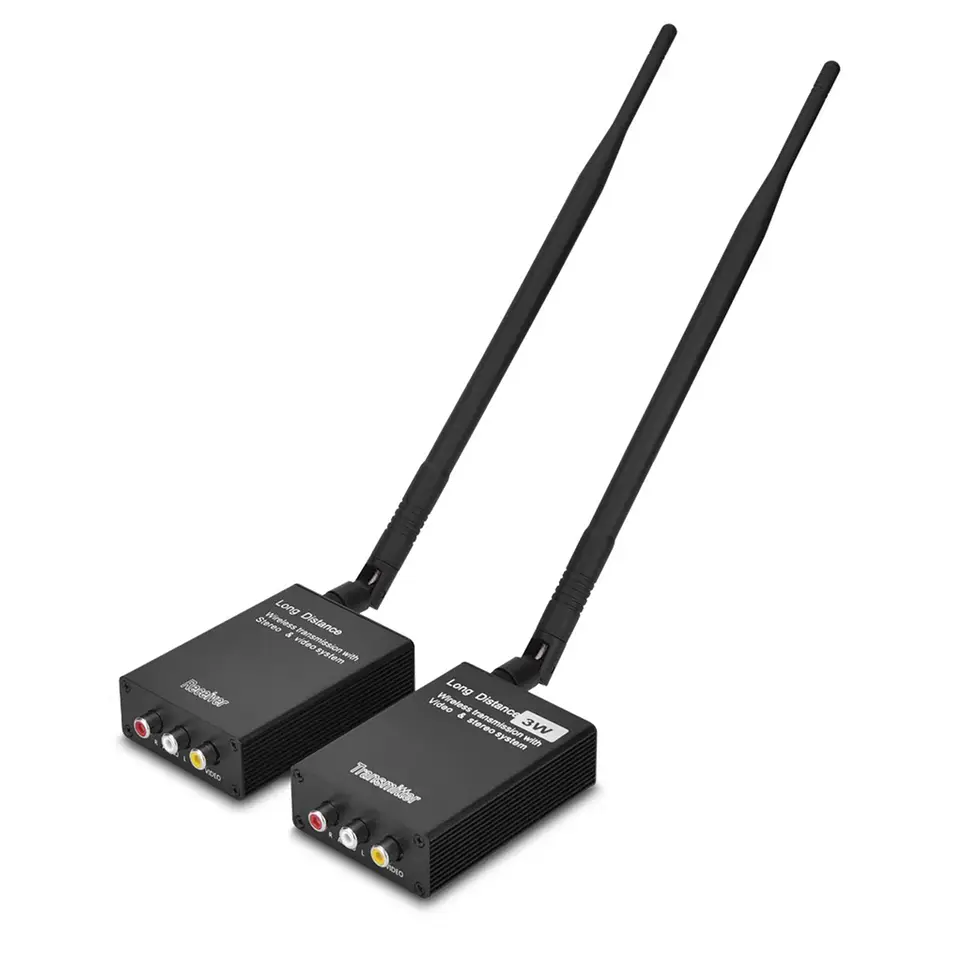 Transmisor y Receptor de Audio y Vídeo Inalámbrico 1000m 2