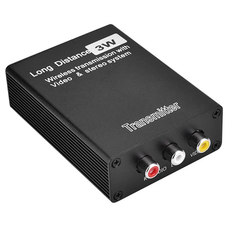 Transmisor y Receptor de Audio y Vídeo Inalámbrico 1000m 4