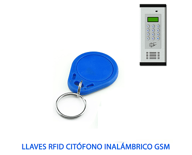 Llaves RFID 13,56 Mhz Citófono inalámbrico GSM