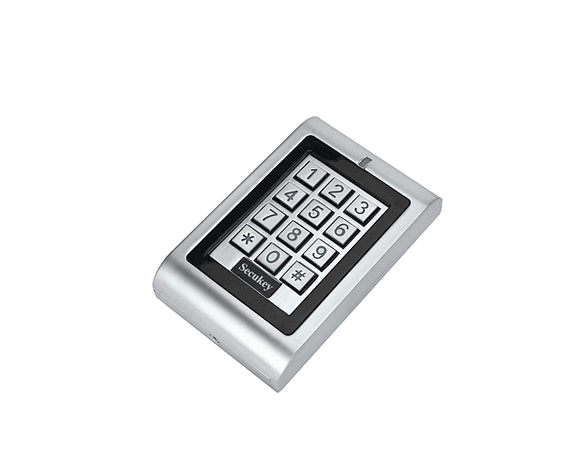 Teclado de Control de Acceso Metalico Exterior Clave y Tarjeta RFID 125khz