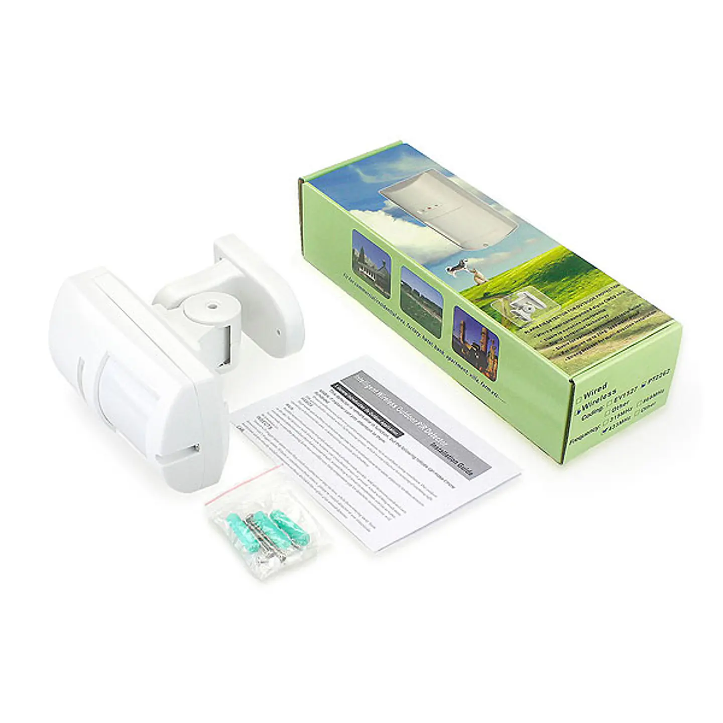 Sensor de Movimiento PIR Microondas Impermeable 9