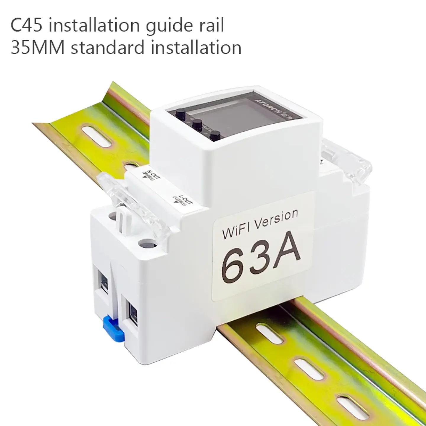 Interruptor inteligente 63A WiFi Tuya 2