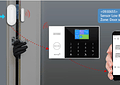 Sistema de Alarma de Seguridad para Casa Wifi APP Tuya Domótica 4G
