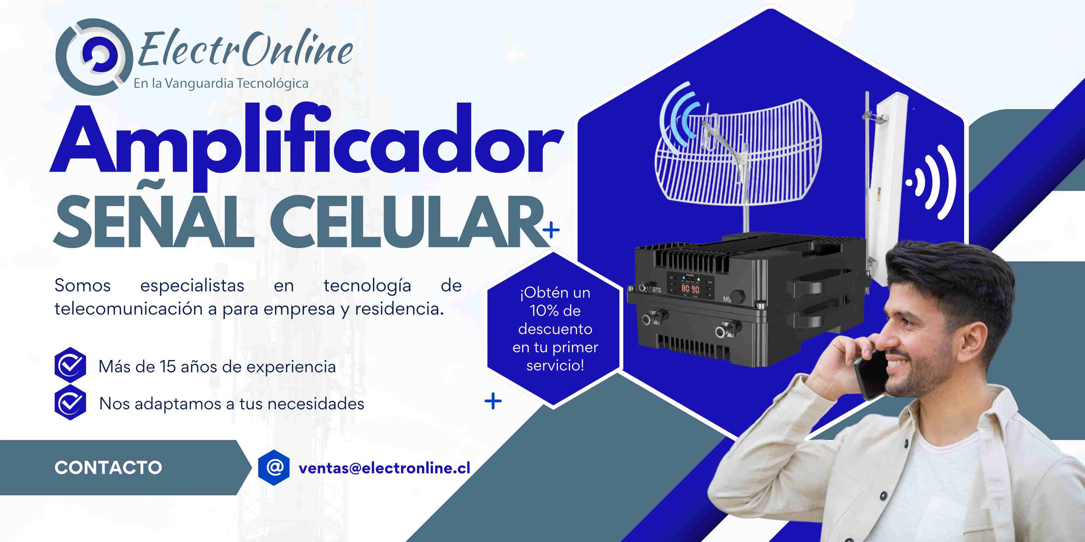 Amplificador de Señal de Celular
