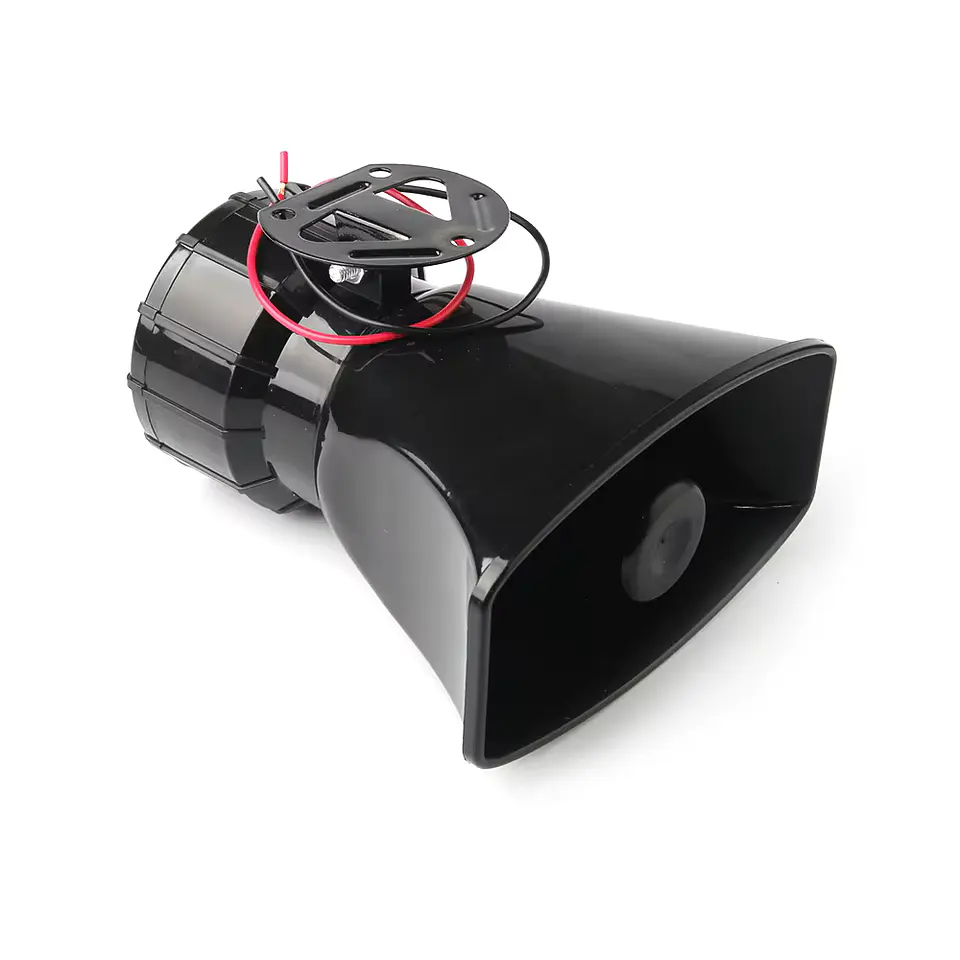 Sirena electrónica inalámbrica 130dB 12V para coche 2