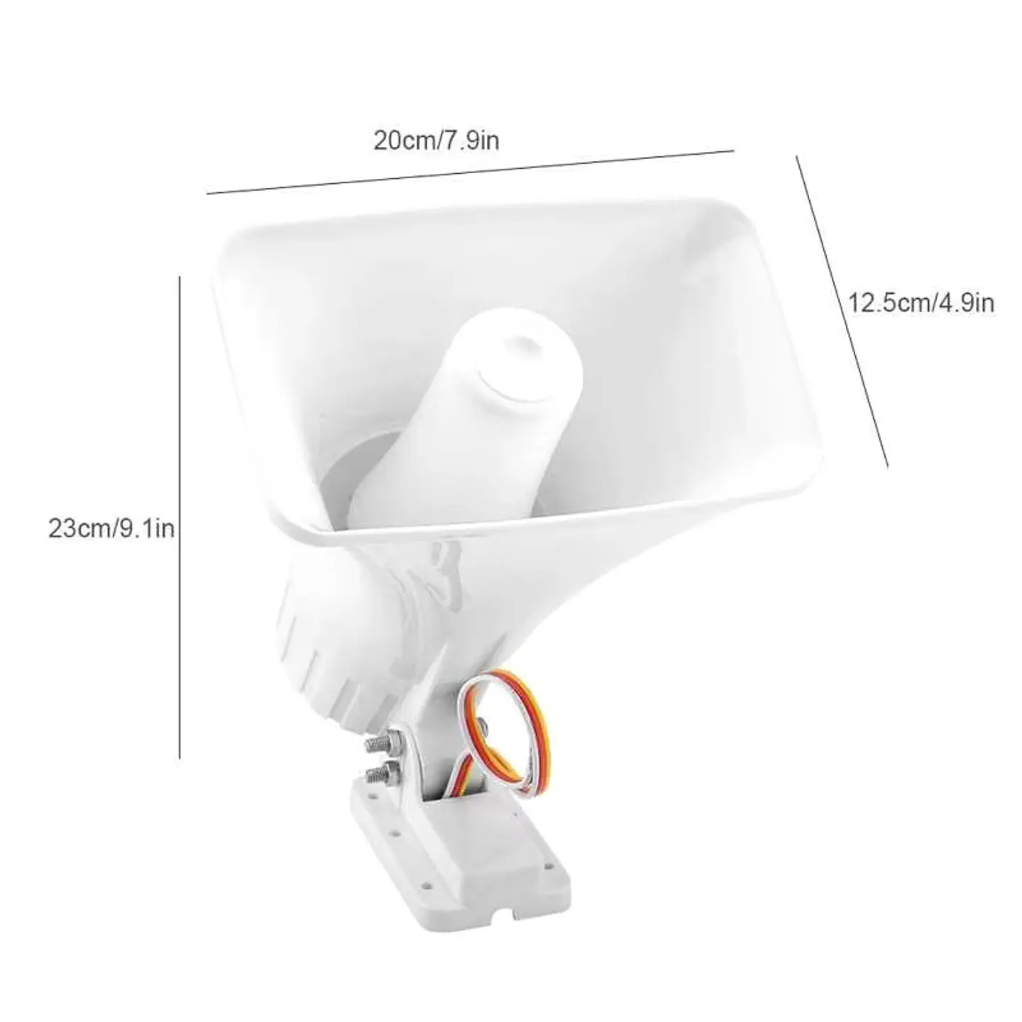 Sirena de bocina dual 150 dB para alarma 4